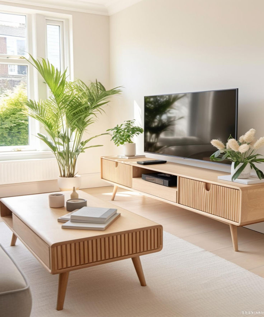 Entertainment Console, Coffee Table manufacturer in Delhi by Woodbine